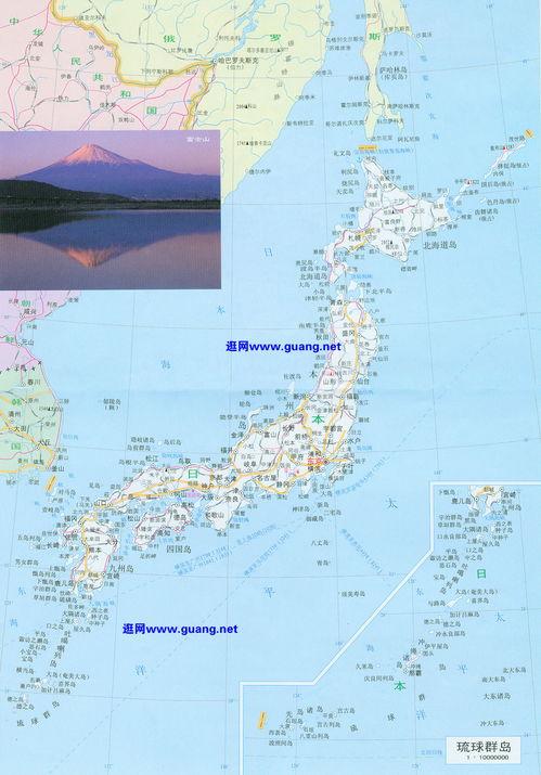 日本高清地图
